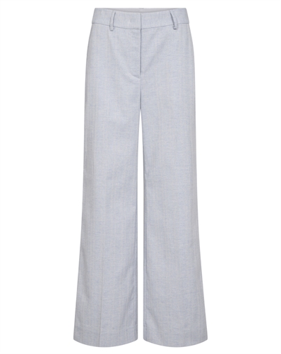 Co'Couture - Lisa CC Linen Wide Bukser - Light Blue